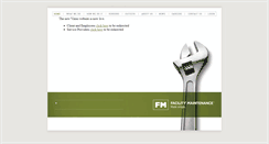 Desktop Screenshot of fmfacilitymaintenance.com